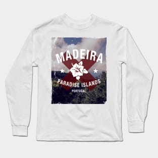 Madeira - Paradise Islands (distressed) Long Sleeve T-Shirt